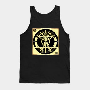 Vitruvian Man Rock n Roll Vinyl Record Vol. 1 Tank Top